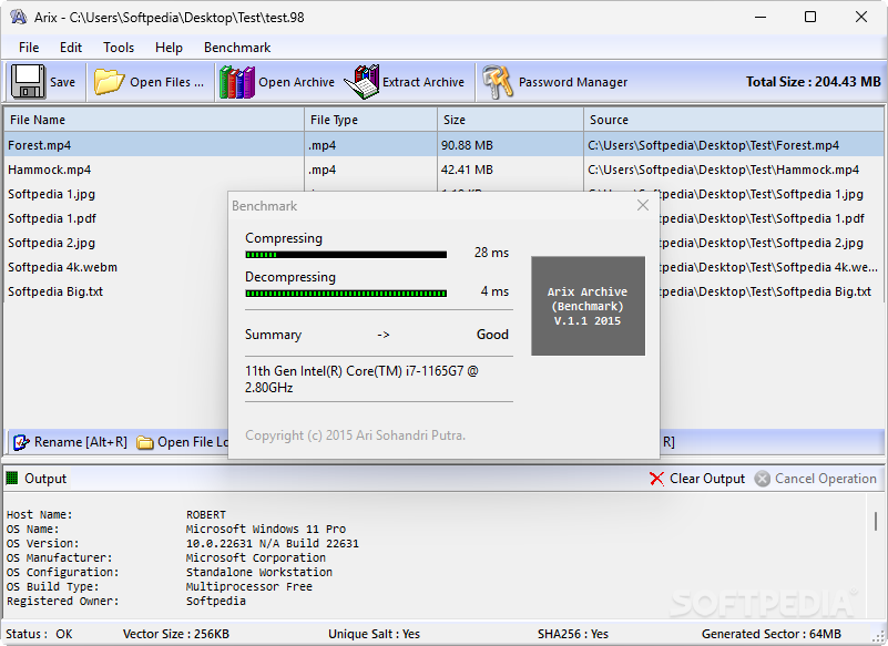 Arix Archive Screenshot