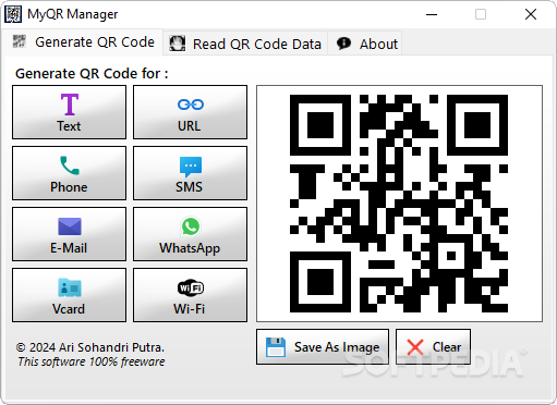 MyQR Manager Screenshot