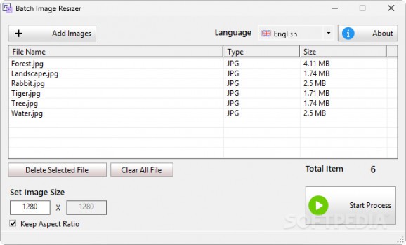 Batch Image Resizer Screenshot